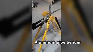 aluminum pipe bender to bend small size aluminium tubes portable pipe bending machine