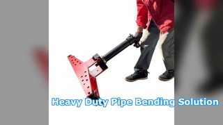 STB100 Hydraulic Pipe Bender για βαρέως τύπου βιομηχανικές εργασίες